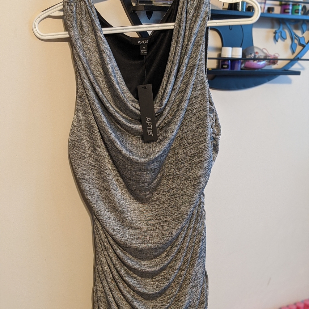 NWT light gray tank